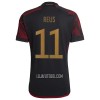 Camisola Alemanha Reus 11 Homen Equipamento 2ª Mundial 2022