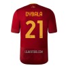 Camisola AS Roma Dybala 21 Homen Equipamento 1ª 22/23