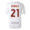 Camisola AS Roma Dybala 21 Homen Equipamento 2ª 22/23