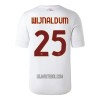 Camisola AS Roma Wijnaldum 25 Homen Equipamento 2ª 22/23