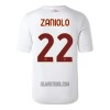 Camisola AS Roma Zaniolo 22 Homen Equipamento 2ª 22/23