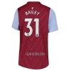 Camisola Aston Villa Bailey 31 Homen Equipamento 1ª 22/23