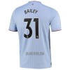 Camisola Aston Villa Bailey 31 Homen Equipamento 2ª 22/23