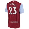 Camisola Aston Villa Coutinho 23 Homen Equipamento 1ª 22/23