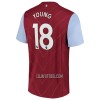 Camisola Aston Villa Young 18 Homen Equipamento 1ª 22/23