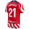 Camisola Atlético Madrid Carrasco 21 Homen Equipamento 1ª 22/23