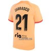 Camisola Atlético Madrid Carrasco 21 Homen Equipamento 3ª 22/23