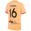 Camisola Atlético Madrid Molina 16 Homen Equipamento 3ª 22/23