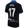 Camisola Atlético Madrid Saul 17 Homen Equipamento 2ª 22/23