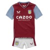 Camisola + Calções Aston Villa Criança Equipamento 1ª 22/23