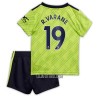 Camisola + Calções Manchester United R. Varane 19 Criança Equipamento 3ª 22/23