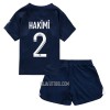 Camisola + Calções Paris Saint-Germain Hakimi 2 Criança Equipamento 1ª 22/23