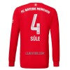 Camisola FC Bayern de Munique Sule 4 Manga Comprida Homen Equipamento 1ª 22/23