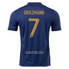 Camisola França Griezmann 7 Homen Equipamento 1ª Mundial 2022