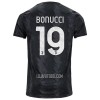 Camisola Juventus Bonucci 19 Homen Equipamento 2ª 22/23