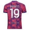 Camisola Juventus Bonucci 19 Homen Equipamento 3ª 22/23