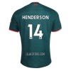 Camisola Liverpool Henderson 14 Homen Equipamento 3ª 22/23