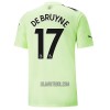 Camisola Manchester City De Bruyne 17 Homen Equipamento 3ª 22/23