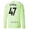 Camisola Manchester City Foden 47 Manga Comprida Homen Equipamento 3ª 22/23