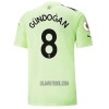 Camisola Manchester City Gundogan 8 Homen Equipamento 3ª 22/23