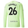 Camisola Manchester City Mahrez 26 Manga Comprida Homen Equipamento 3ª 22/23