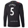 Camisola Manchester City Stones 5 Manga Comprida Homen Equipamento 2ª 22/23