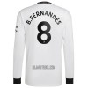 Camisola Manchester United Bruno Fernandes 8 Manga Comprida Homen Equipamento 2ª 22/23