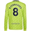 Camisola Manchester United Bruno Fernandes 8 Manga Comprida Homen Equipamento 3ª 22/23