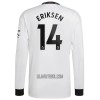 Camisola Manchester United Eriksen 14 Manga Comprida Homen Equipamento 2ª 22/23