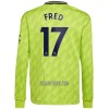 Camisola Manchester United Fred 17 Manga Comprida Homen Equipamento 3ª 22/23