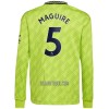 Camisola Manchester United Maguire 5 Manga Comprida Homen Equipamento 3ª 22/23