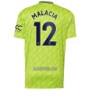 Camisola Manchester United Malacia 12 Homen Equipamento 3ª 22/23