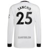 Camisola Manchester United Sancho 25 Manga Comprida Homen Equipamento 2ª 22/23