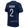 Camisola Paris Saint-Germain Hakimi 2 Homen Equipamento 1ª 22/23