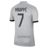 Camisola Paris Saint-Germain Mbappé 7 Homen Equipamento 2ª 22/23