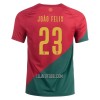 Camisola Portugal Joao Felix 23 Homen Equipamento 1ª Mundial 2022