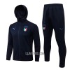 Itália - Hoodie Homen Casaco de Treino Conjunto 22/23 Azul