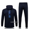 Itália - Hoodie Homen Casaco de Treino Conjunto 22/23 Azul