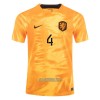 Camisola VIRGIL 4 Holanda Homen Equipamento 1ª Mundial 2022