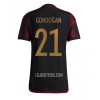 Camisola Alemanha Ilkay Gundogan 21 Homen Equipamento 2ª Mundial 2022