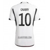 Camisola Alemanha Serge Gnabry 10 Homen Equipamento 1ª Mundial 2022