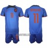 Camisola + Calções Holanda Steven Berghuis 11 Criança Equipamento 2ª Mundial 2022