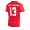 Camisola Canadá Atiba Hutchinson 13 Homen Equipamento 1ª Mundial 2022