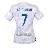 Camisola França Antoine Griezmann 7 Mulher Equipamento 2ª Mundial 2022