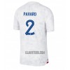 Camisola França Benjamin Pavard 2 Homen Equipamento 2ª Mundial 2022