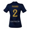 Camisola França Benjamin Pavard 2 Mulher Equipamento 1ª Mundial 2022