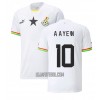 Camisola Gana Andre Ayew 10 Homen Equipamento 1ª Mundial 2022