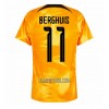 Camisola Holanda Steven Berghuis 11 Homen Equipamento 1ª Mundial 2022