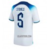 Camisola Inglaterra John Stones 5 Homen Equipamento 1ª Mundial 2022