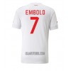 Camisola Suíça Breel Embolo 7 Homen Equipamento 2ª Mundial 2022